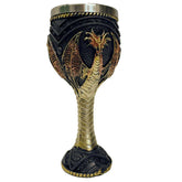 Gold Dragon Goblet – Regal Chalice with Stainless Steel Liner